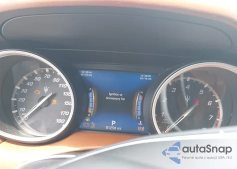 2018 Maserati Levante S Granlusso z USA, uszkodzony, nr VIN ZN661YUL4JX302232